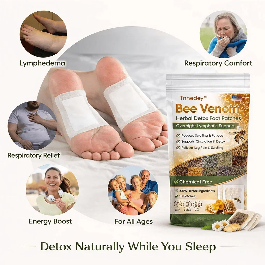Original Bee Venom Foot Patch II Detox Patches
