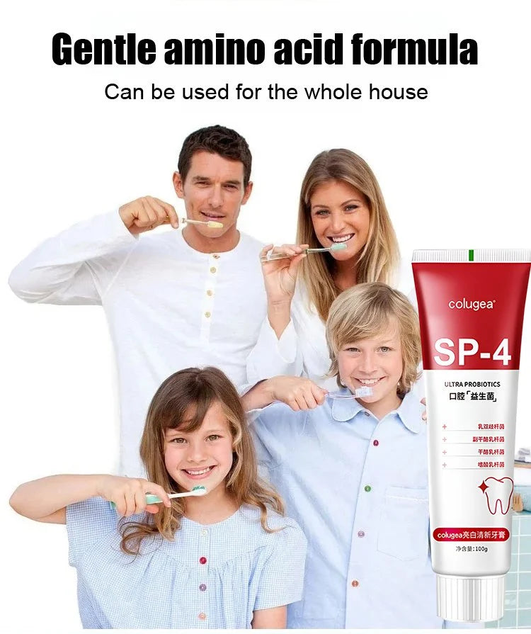 SP4 Ultra Whitening Probiotic Toothpaste-BUY 1 GET 1 FREE