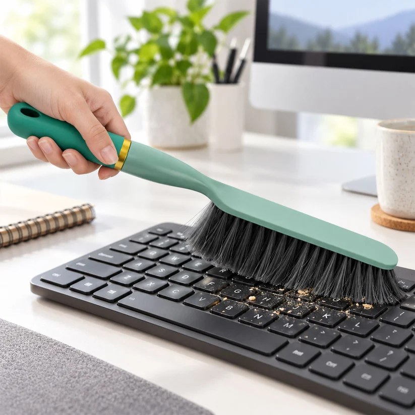 Sofa & Upholstery Cleaning Brush | Long-Handle Dust & Crumb Cleaner