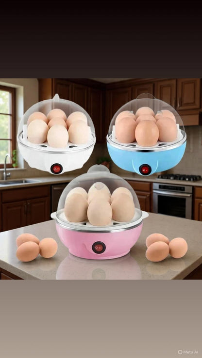4-in-1 Electric Egg Poacher – Steam, Boil, Fry & Cook with Ease