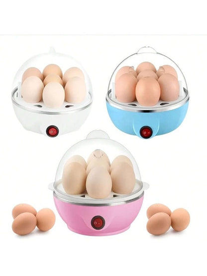 4-in-1 Electric Egg Poacher – Steam, Boil, Fry & Cook with Ease
