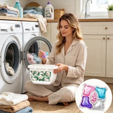 5 in 1 Laundry Power Detergent Pods (Pack of 10)
