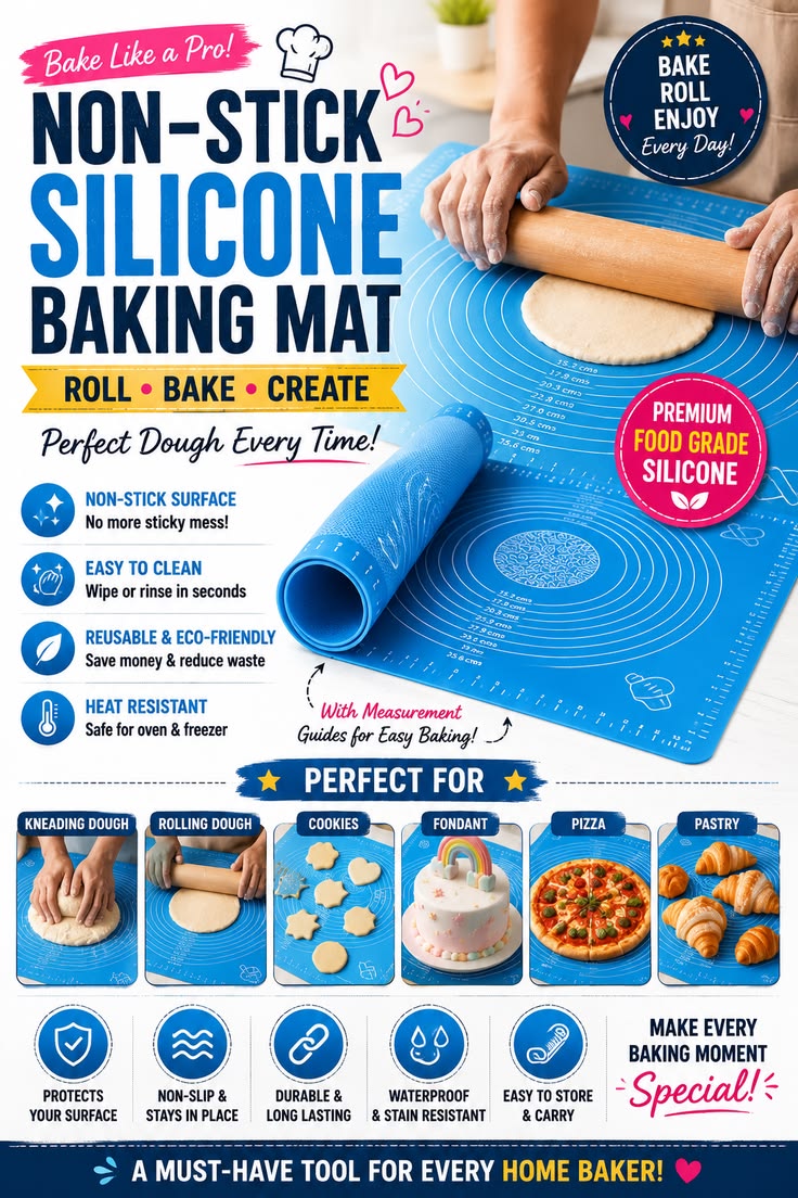 Silicone Baking & Roti Mat