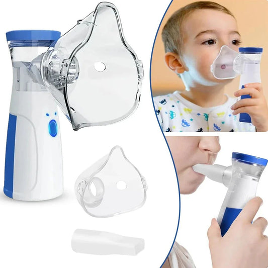 Portable Mesh Nebulizer for Adults & Kids | Quiet & Rechargeable