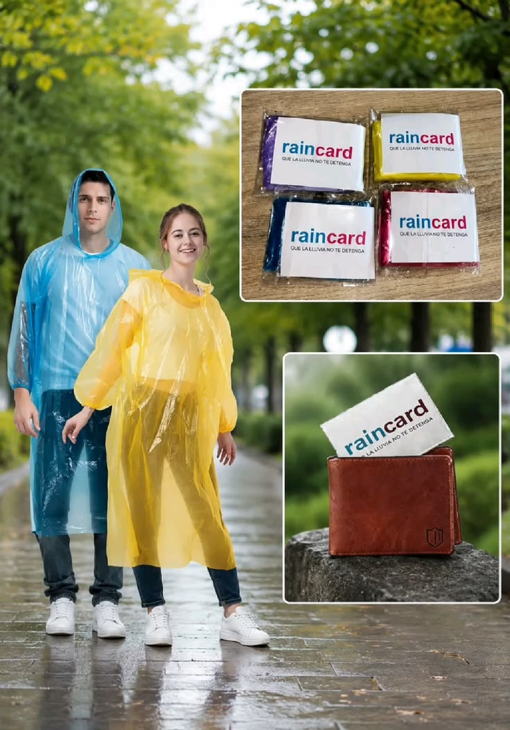 Pocket Rain Card - Pack of 2