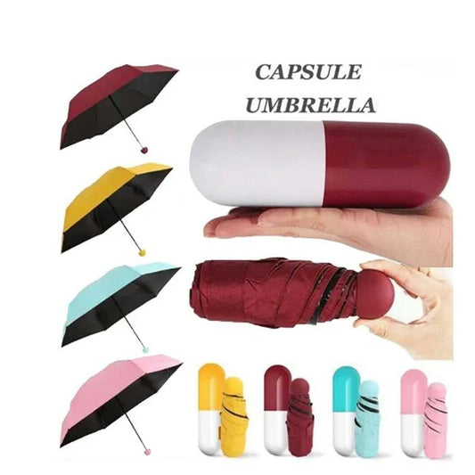 Capsule Umbrella – Compact Protection