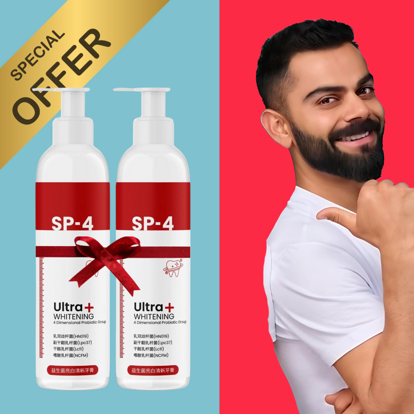 SP4 Ultra Whitening Probiotic Toothpaste-BUY 1 GET 1 FREE