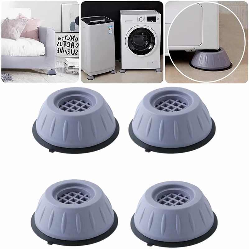 Anti-Vibration Washing Machine Feet Pads – Pack of 4