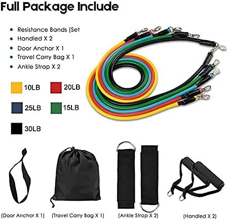 BUILD STRENGTH. TRAIN ANYWHERE. Resistance Bands Workout Set for Men & Women
