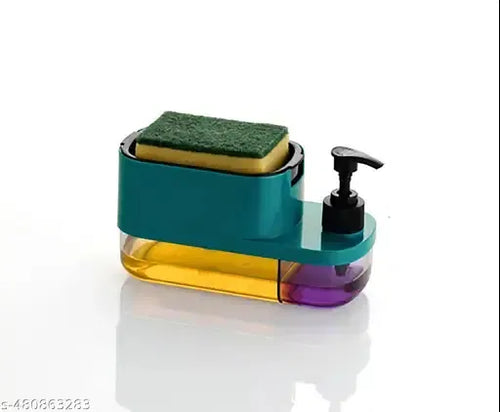 2-in-1 Sponge Holder & Soap Dispenser