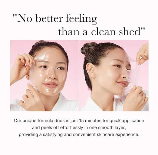 Medicube Collagen Overnight Wrapping Peel-Off Facial Mask – Glass Glow Night Care