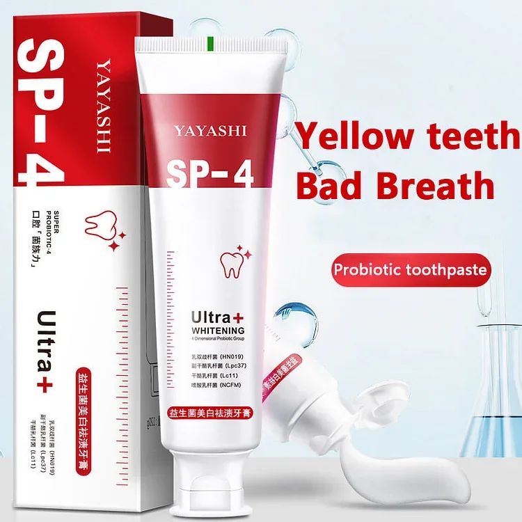 Probiotics Whitening & Fresh Toothpaste (Pack of 2)