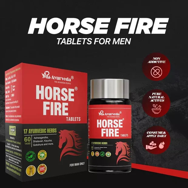 Horse Fire Tablets - Promotes Natural Energy and Daily Wellness.