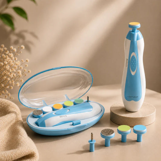 Rechargeable + Gentle Filing + Easy Baby Nail Care